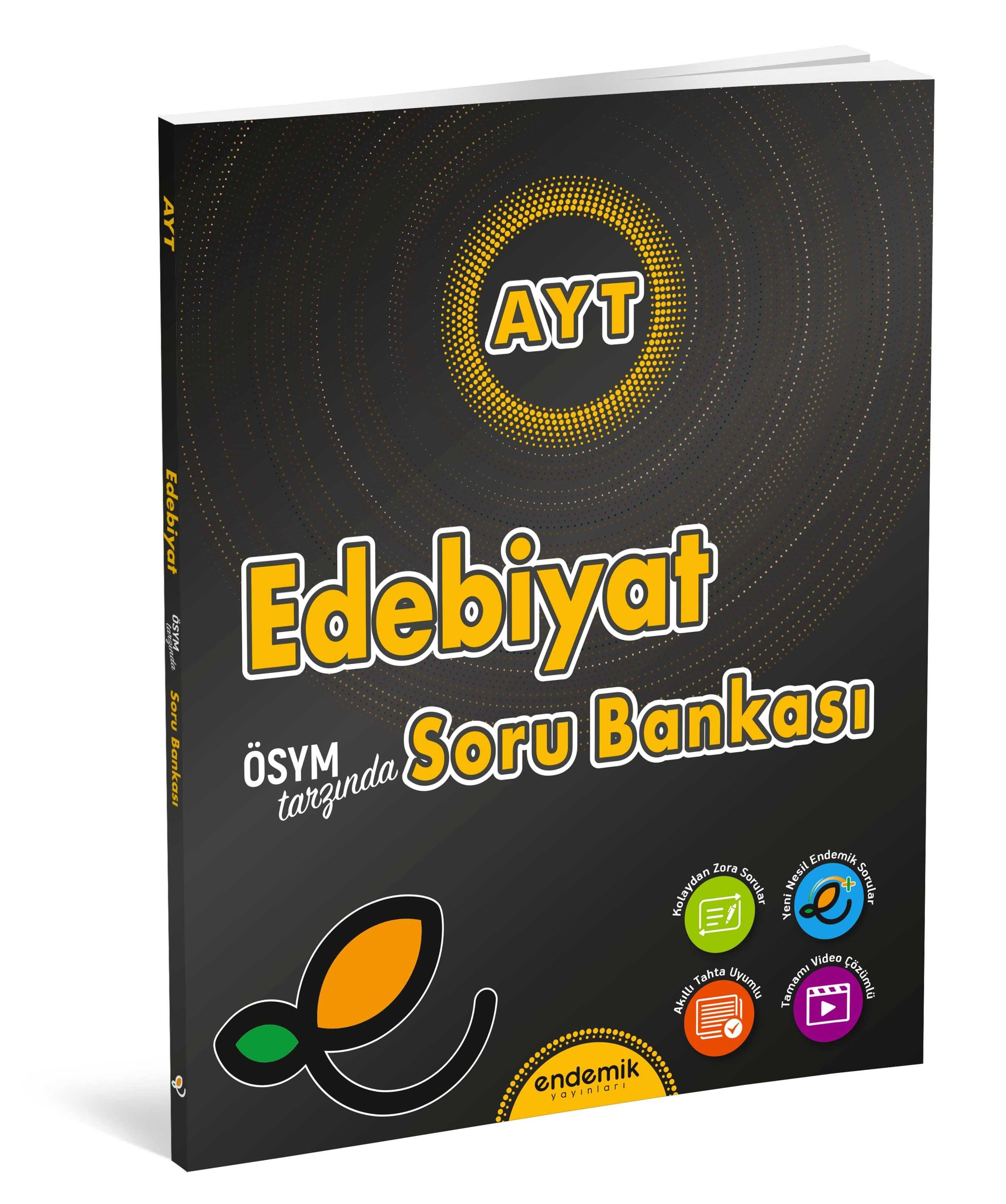 Endemik Yayınları AYT Edebiyat Soru Bankası